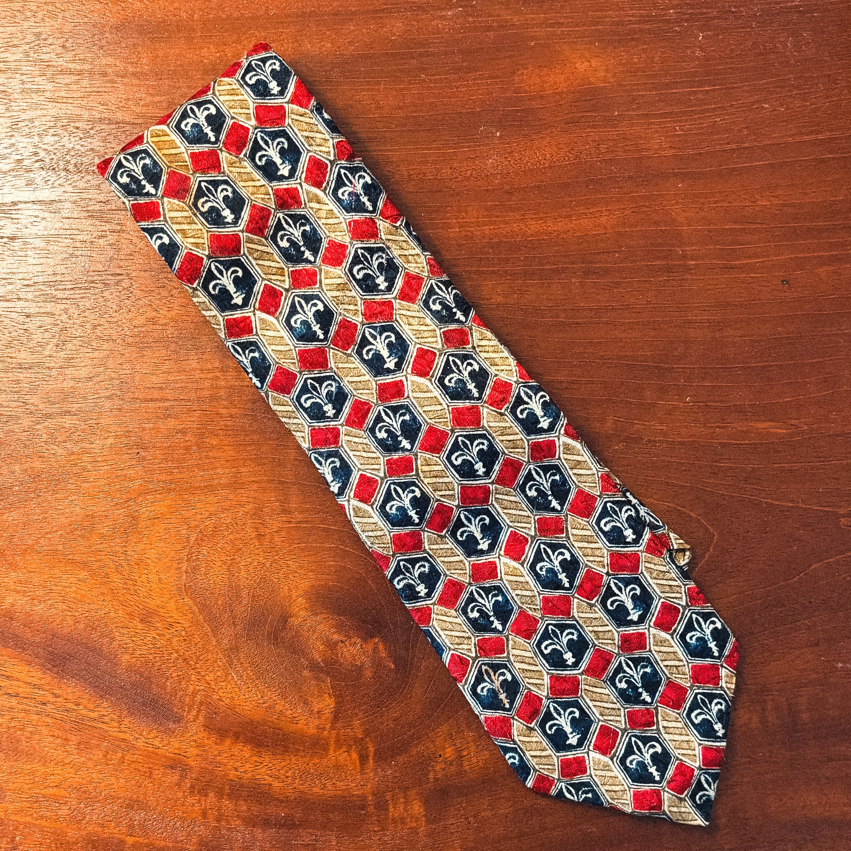 zegna fleur de lys tie