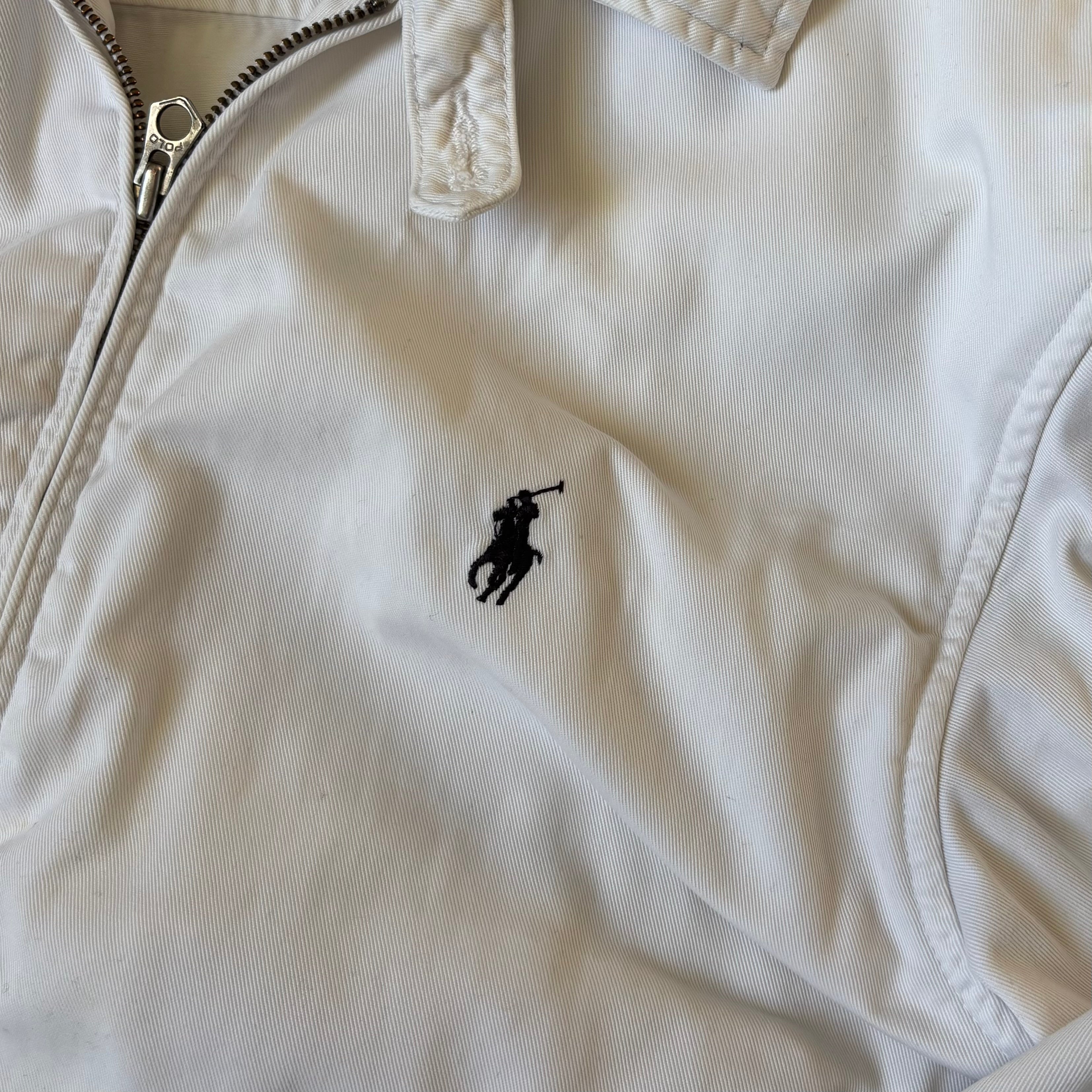ralph lauren white “tennis” jacket