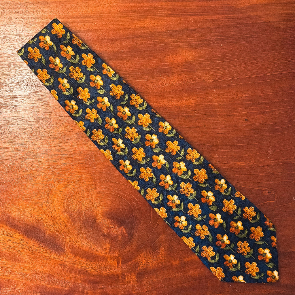 zegna “sunflower” tie