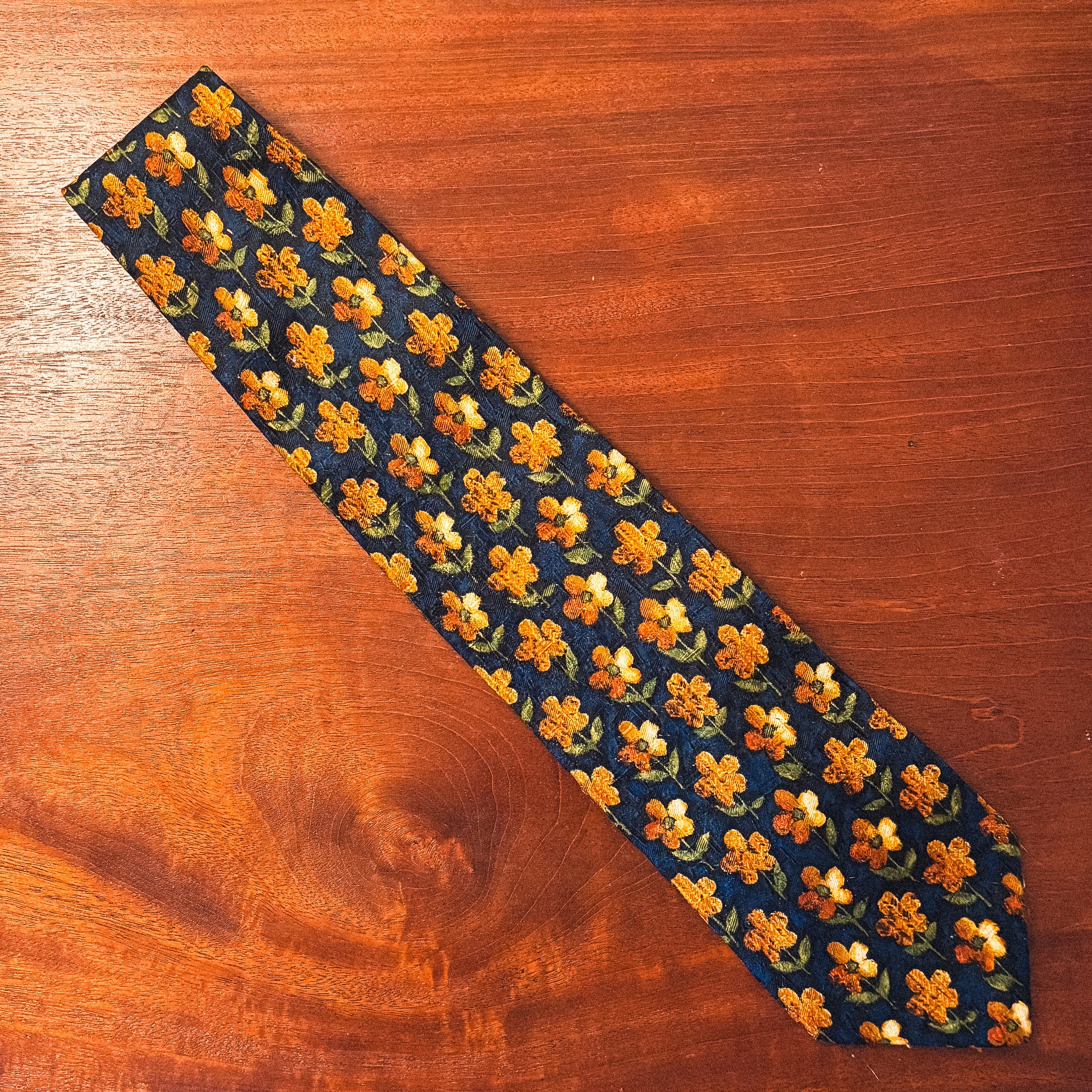 zegna “sunflower” tie