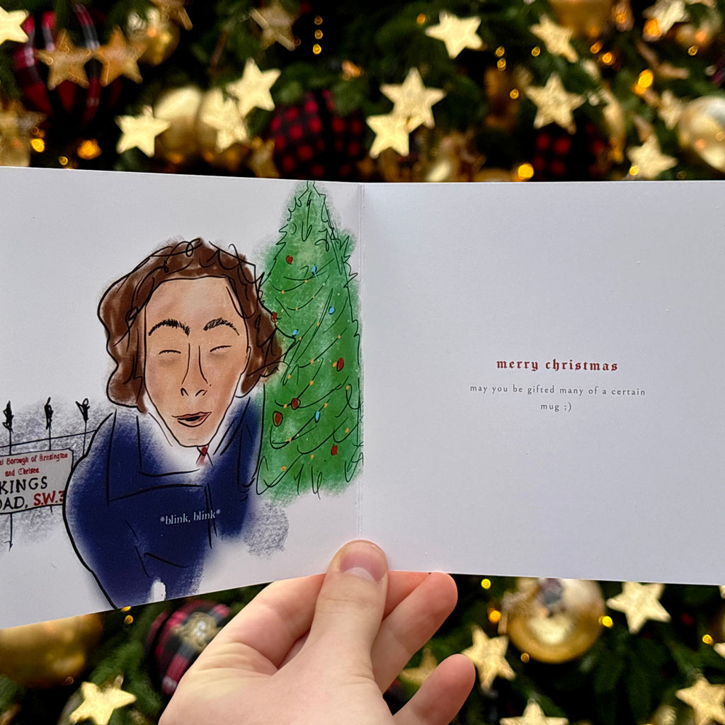 the "but it's christmas" card