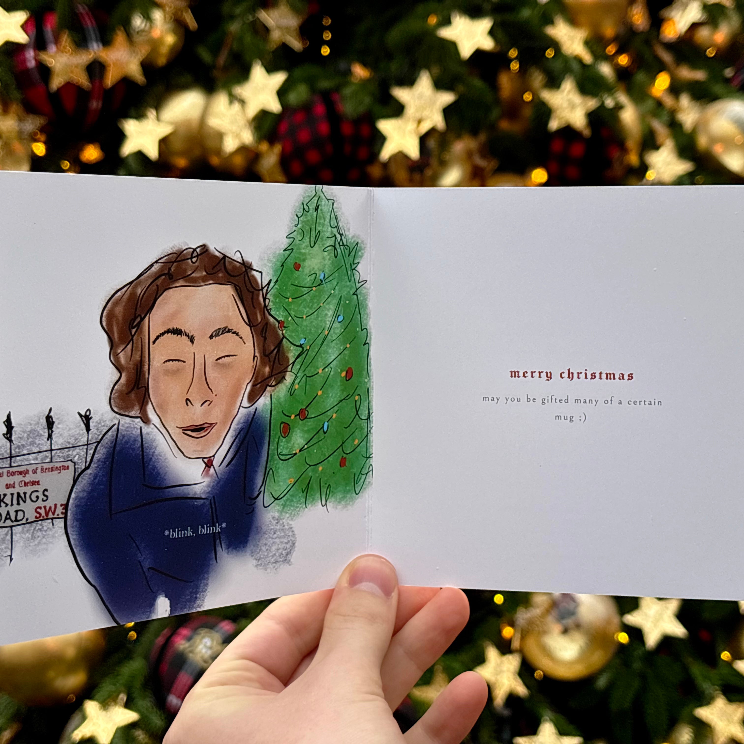 the "but it's christmas" card