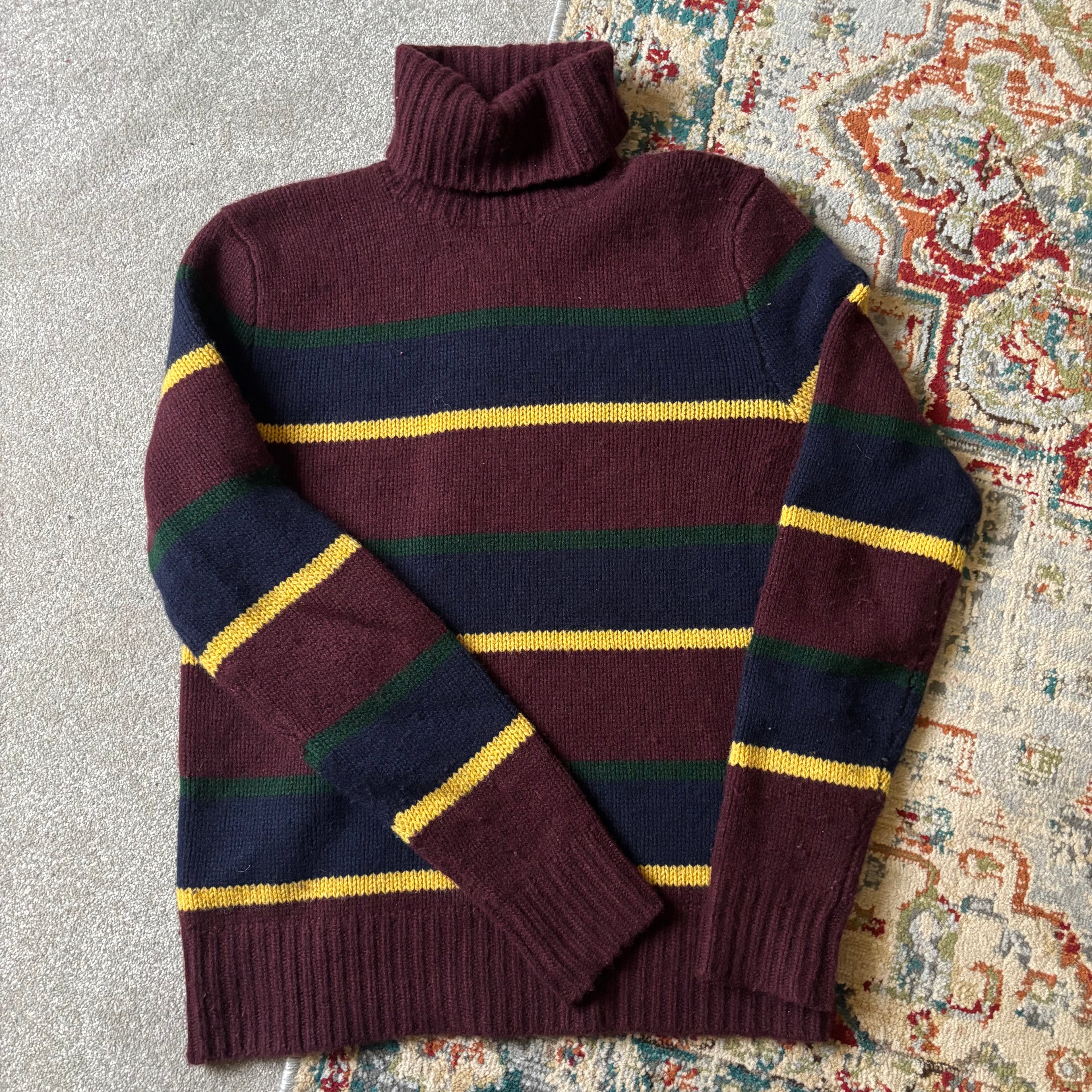 ralph lauren varsity turtle neck