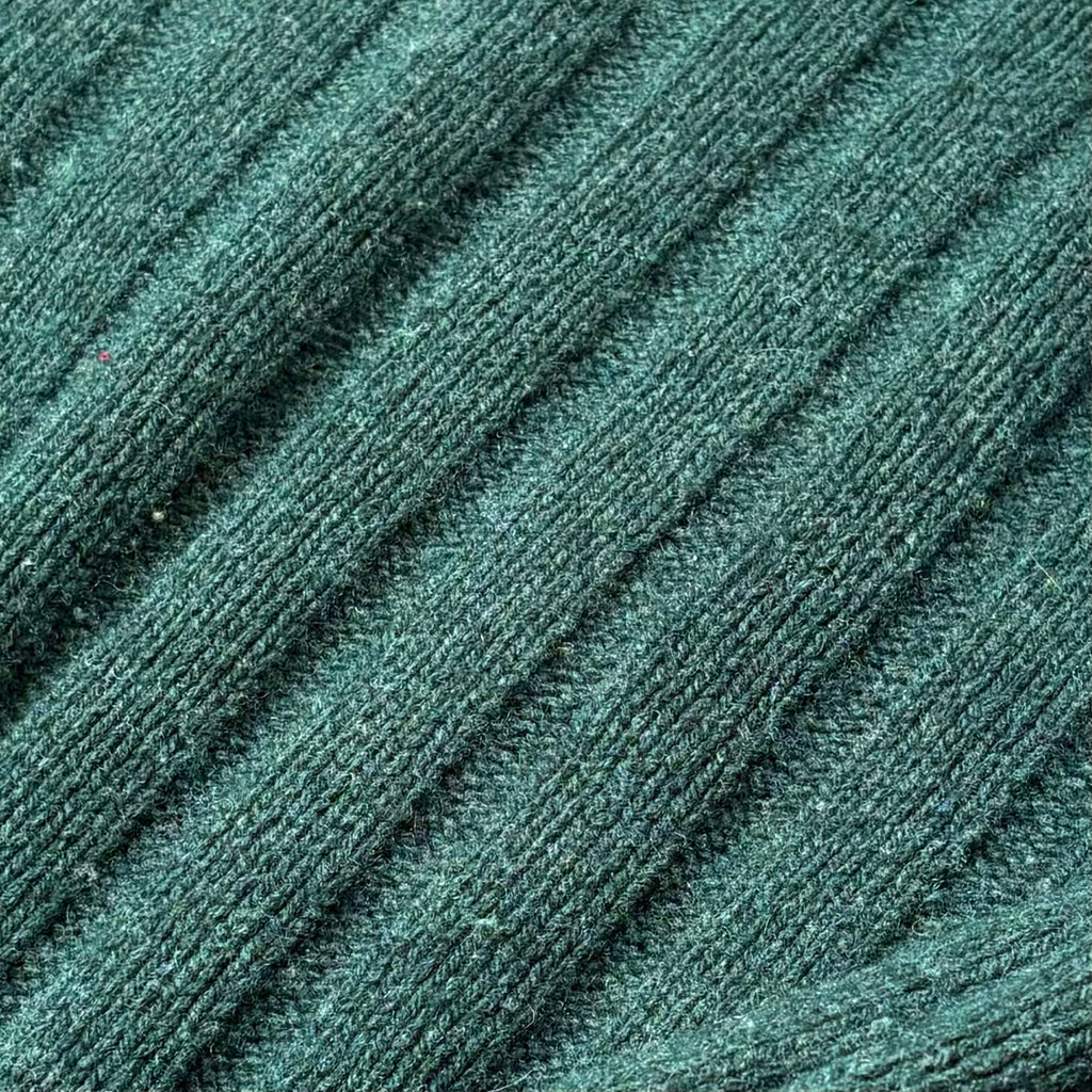 ralph lauren green ribbed sailor's jumper