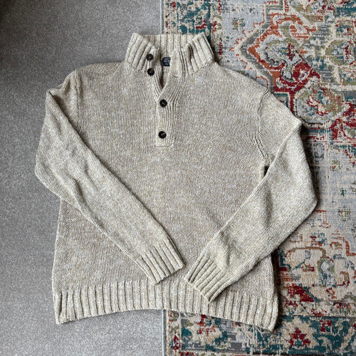 ralph lauren beige wool sailor's jumper