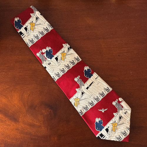 ralph lauren "beach" tie