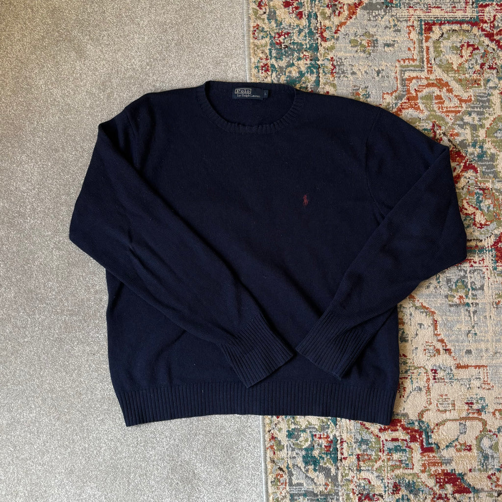 ralph lauren navy jumper