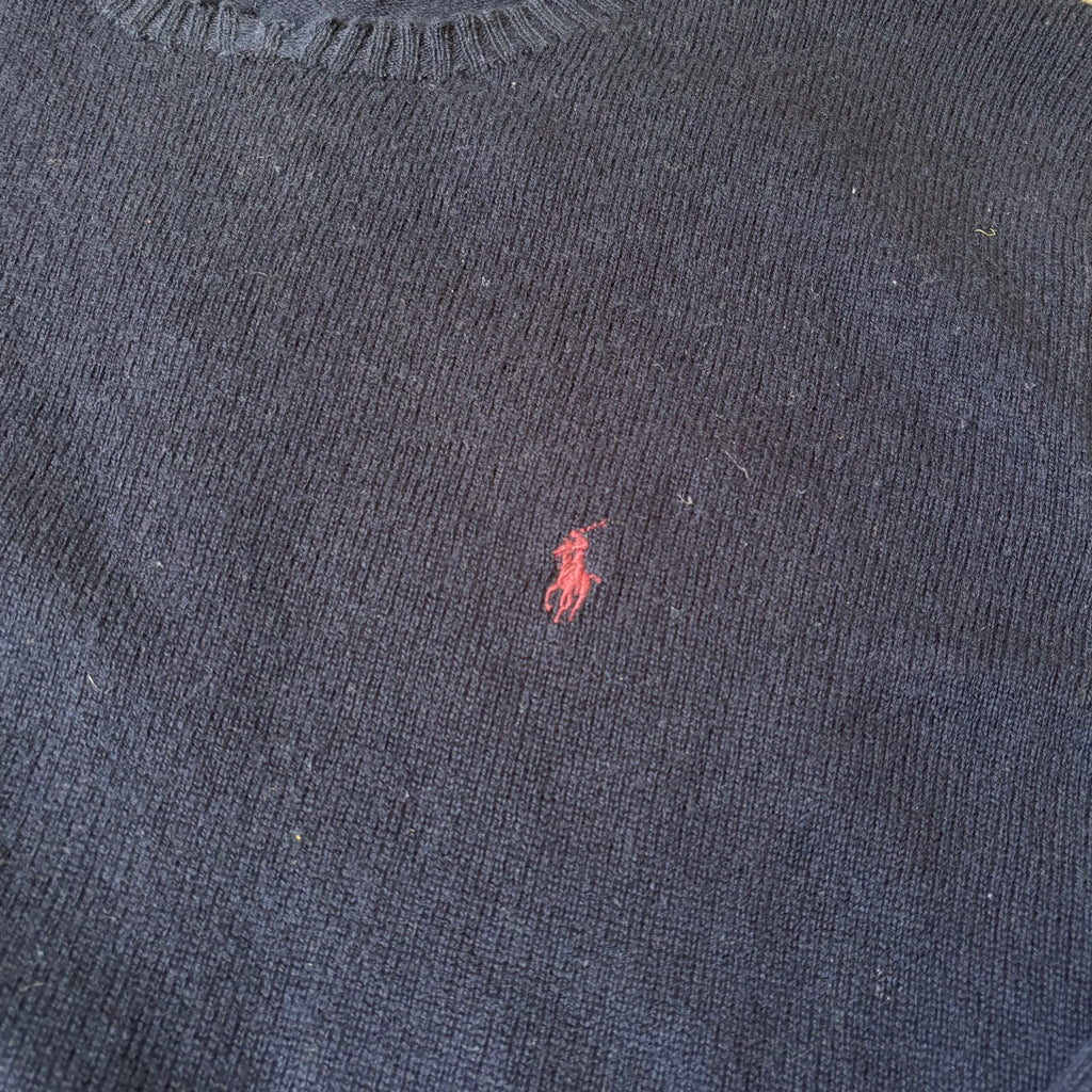ralph lauren navy jumper