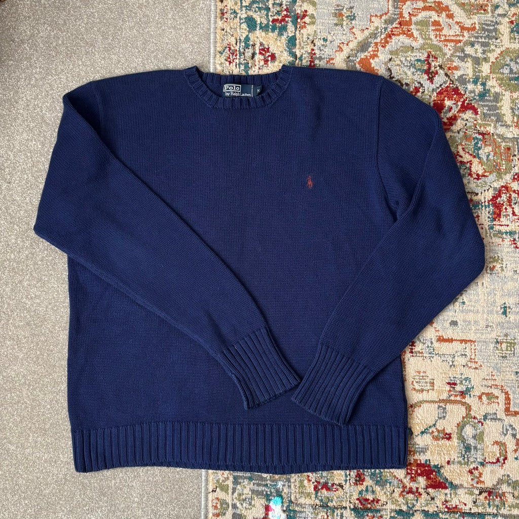ralph lauren navy jumper