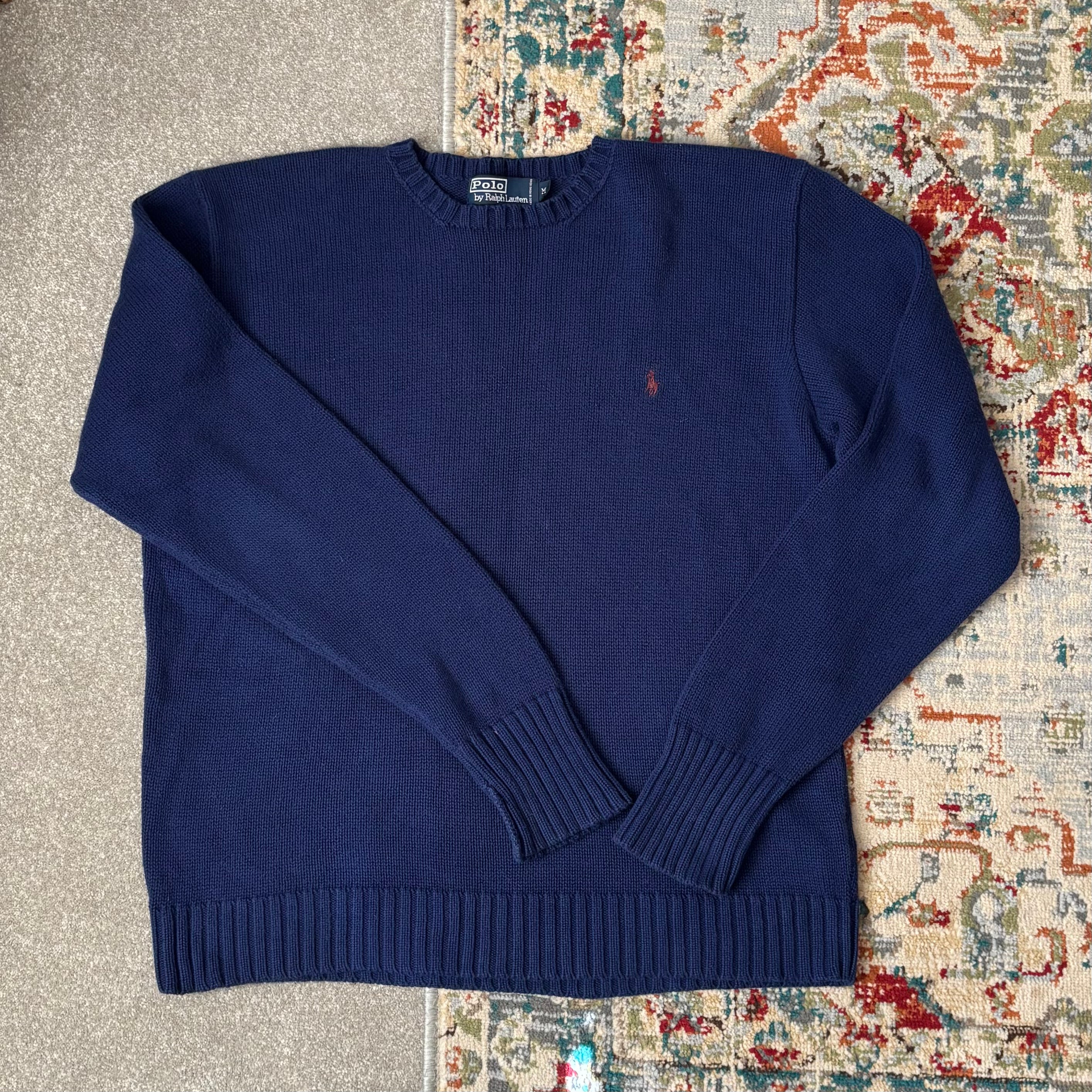 ralph lauren navy jumper