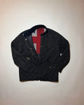 barbour union jack quilted jacket