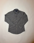 ralph lauren grey stripey oxford shirt