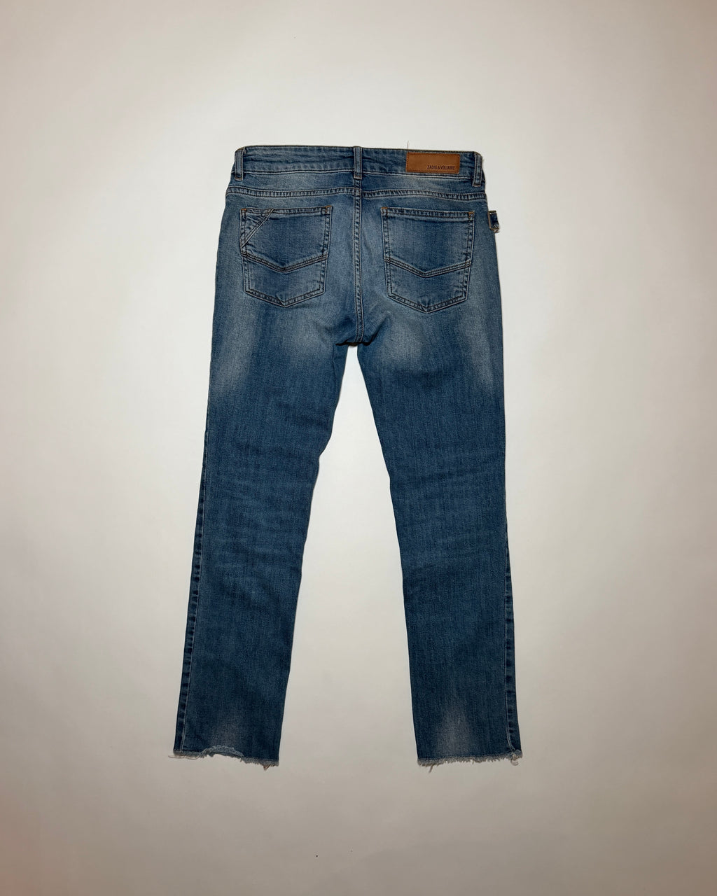 zadig & voltaire low-rise jeans