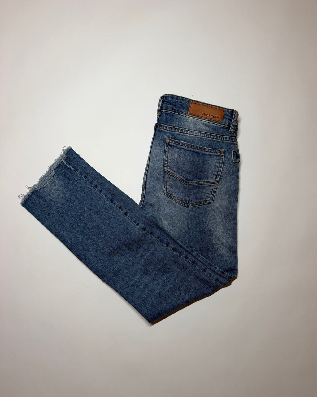 zadig & voltaire low-rise jeans