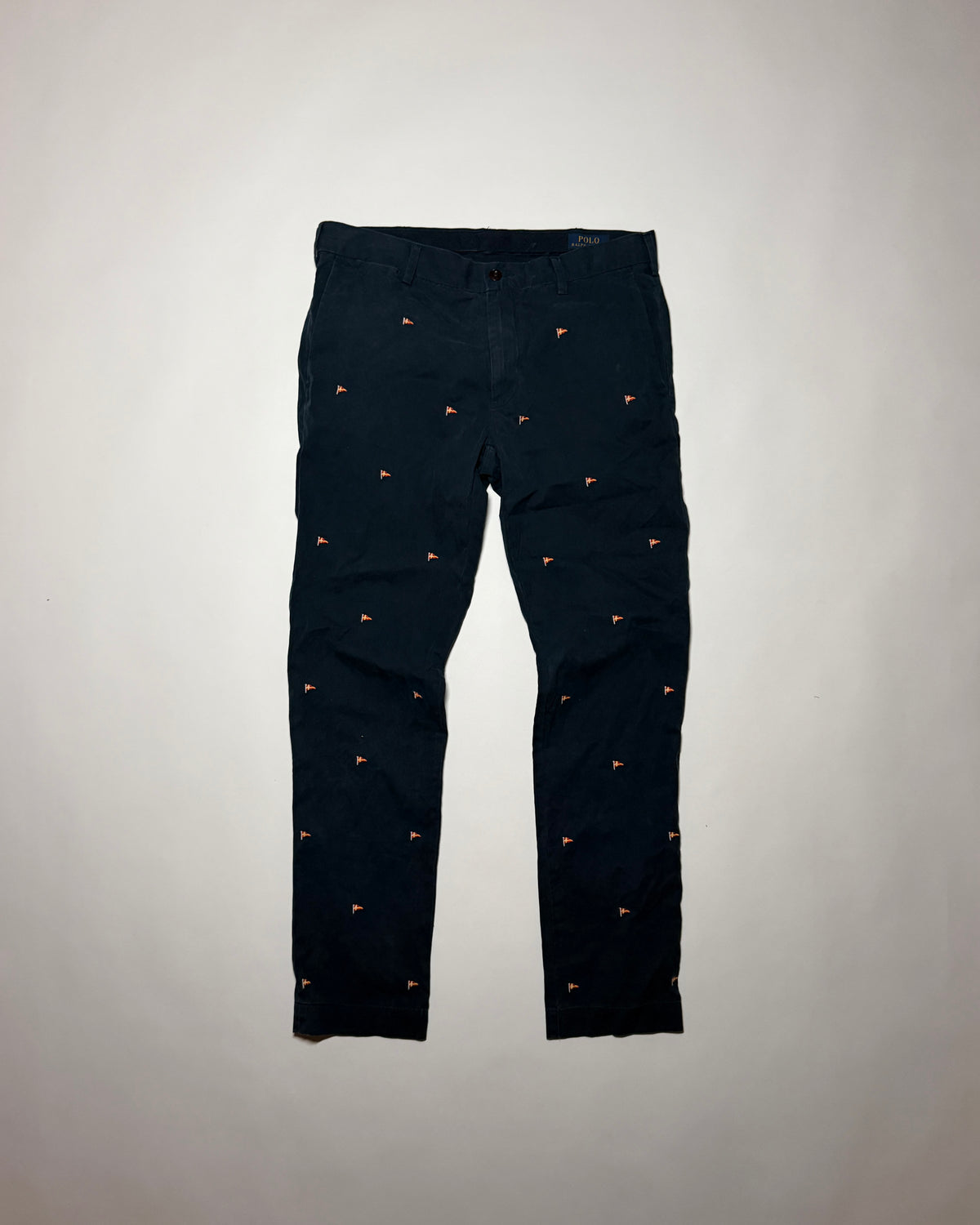 ralph lauren navy scanian flag chinos