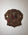 zadig & volatire wool brown cardigan