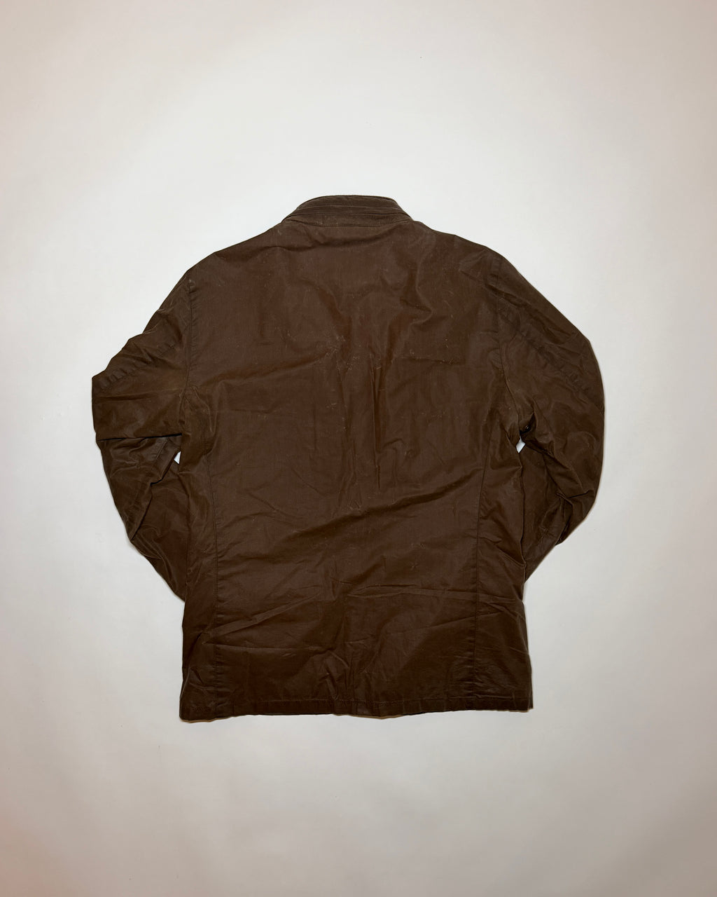 barbour brown 4 oz wax jacket