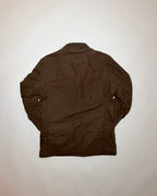 barbour brown 4 oz wax jacket