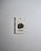 barbour enamel beaufort wax jacket pin