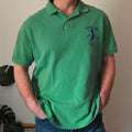 ralph lauren green "golf" polo