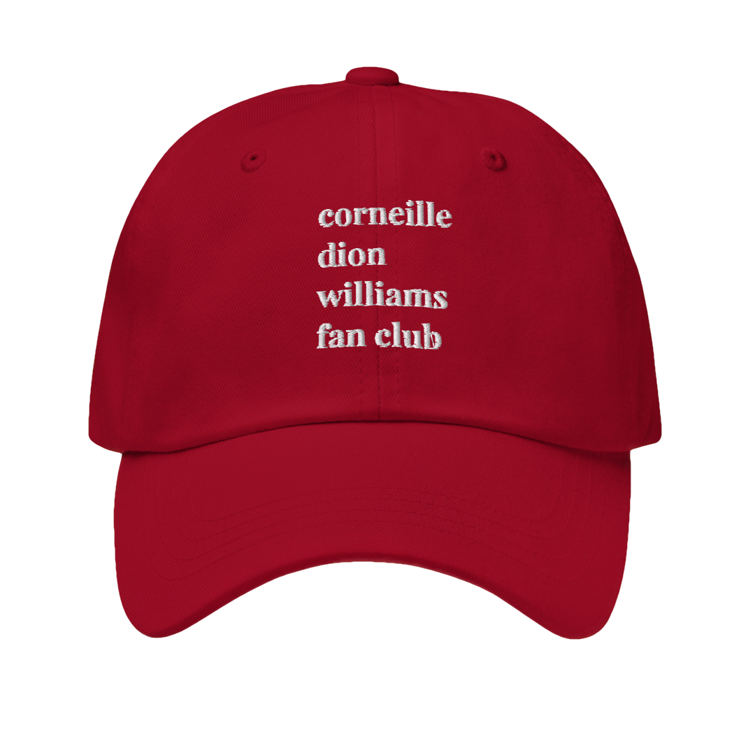 the "cdw fan club" cap